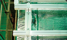No welding process is required so no risk of catching fire. Excellent for sea wind (salt). Capable of protecting buildings from shocks and earthquakes.Easy up, down, left, and right direction adjustments