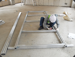 Fabrication of Truss based on drawings