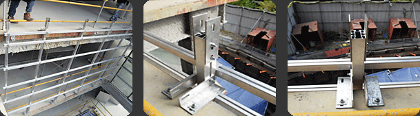 Installation of housing frame