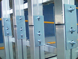 Installation of connecting stands